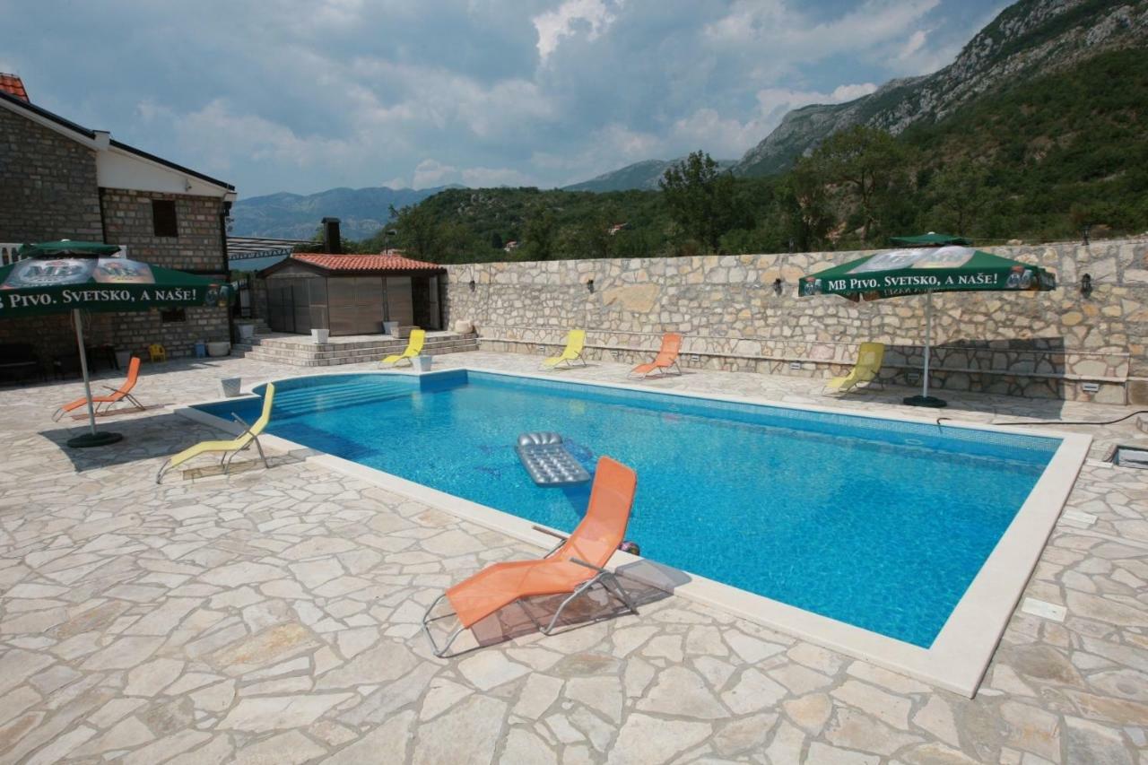 Ferienwohnung Vila Djordje Sveti Stefan Exterior foto
